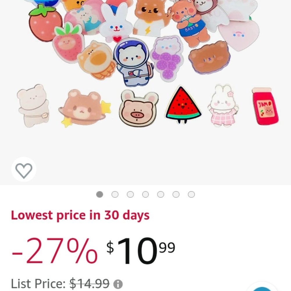 CUTE 50 PIECE KAWAII BUTTONS